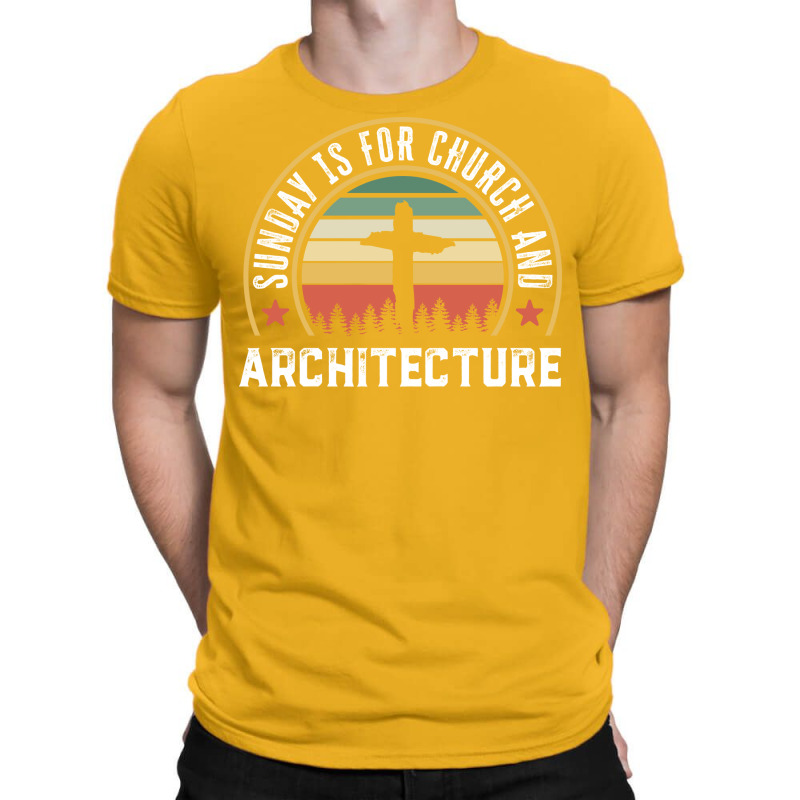 Church And Architecture Funny Christian Faith Gift Green T-shirt | Artistshot