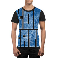 Kolkata India City Map Typography Blueprint Graphic T-shirt | Artistshot