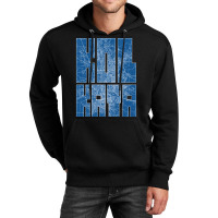 Kolkata India City Map Typography Blueprint Unisex Hoodie | Artistshot