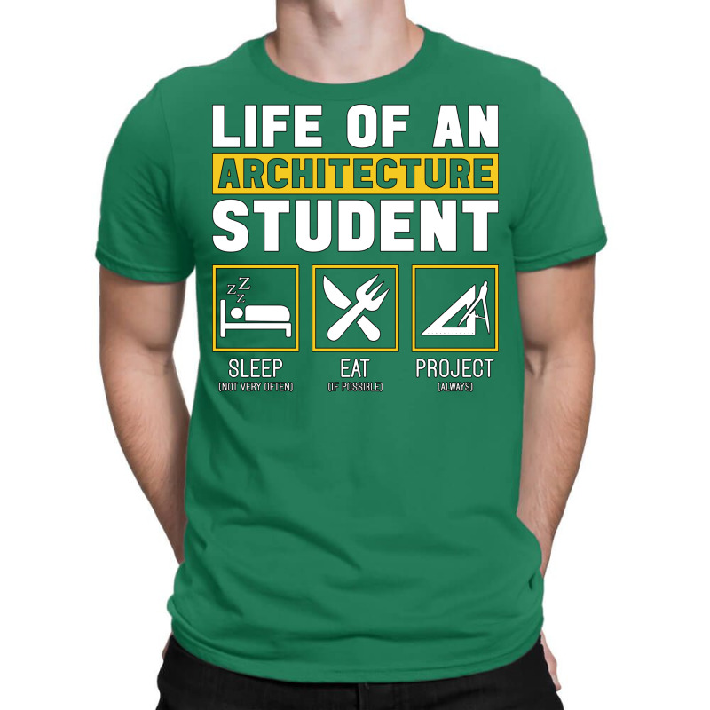 Life On An Architecture Student Architect Job Hippie T-shirt | Artistshot