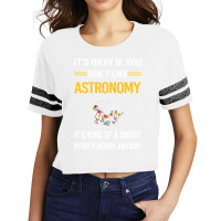 Funny Smart People Astronomy Nature Scorecard Crop Tee | Artistshot