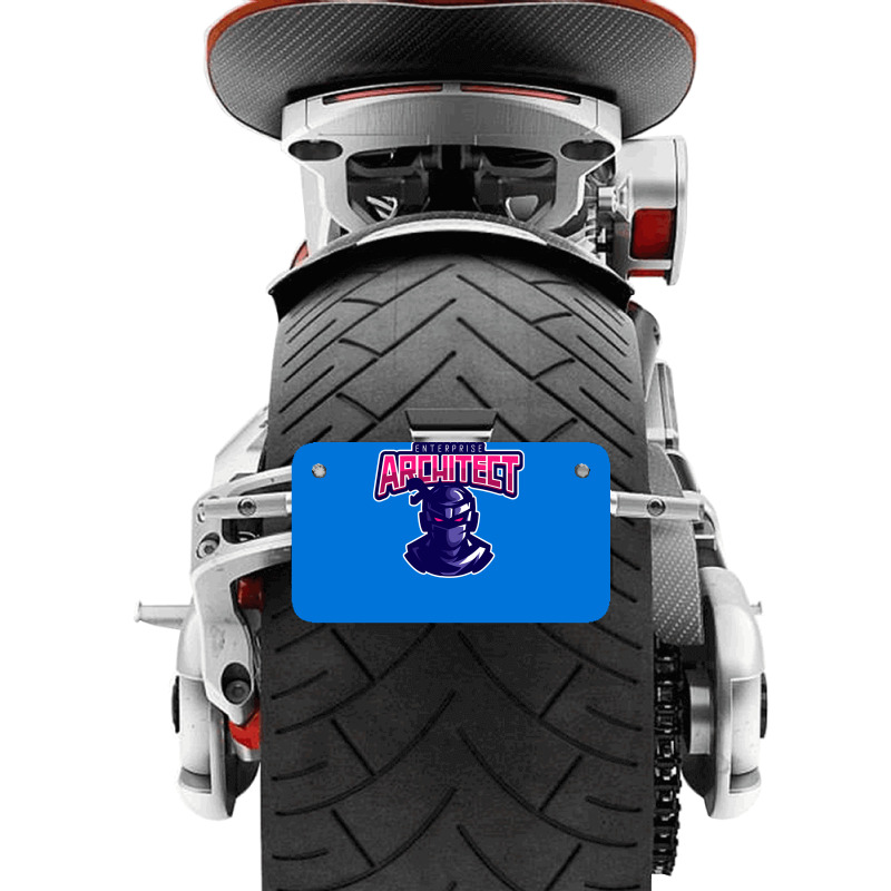 Ninja Enterprise Architect Humor Motorcycle License Plate | Artistshot