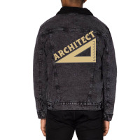 Geodelta Architect Boy Unisex Sherpa-lined Denim Jacket | Artistshot