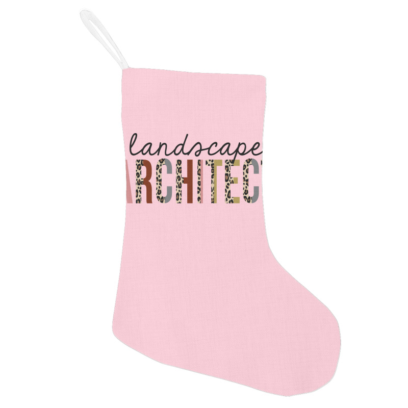 Landscape Architect Leopard Print Funny Boy Holiday Stocking | Artistshot