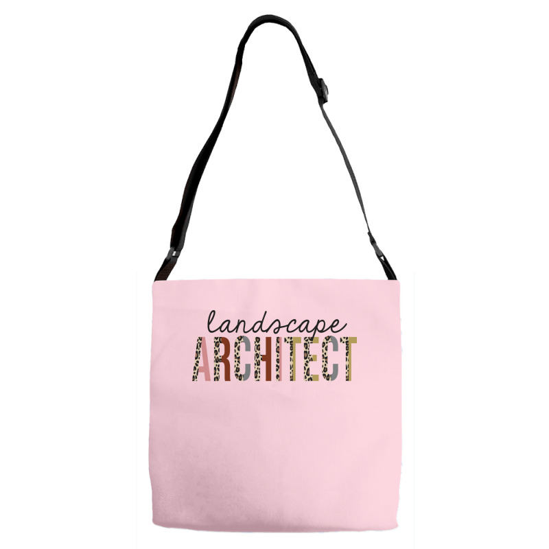 Landscape Architect Leopard Print Funny Boy Adjustable Strap Totes | Artistshot