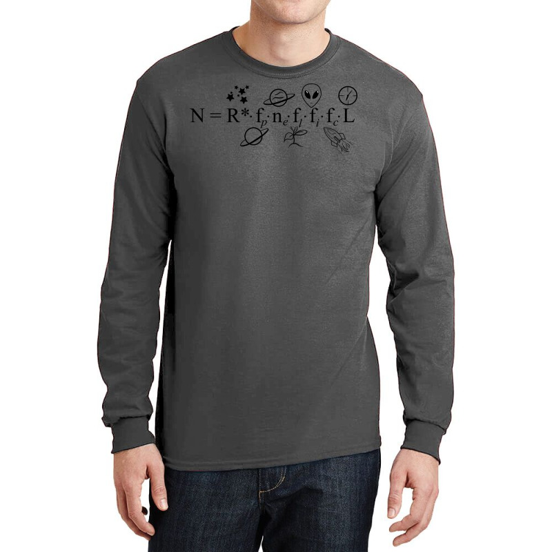 Equation For Alien Life Girl Long Sleeve Shirts by sungilyamirm | Artistshot