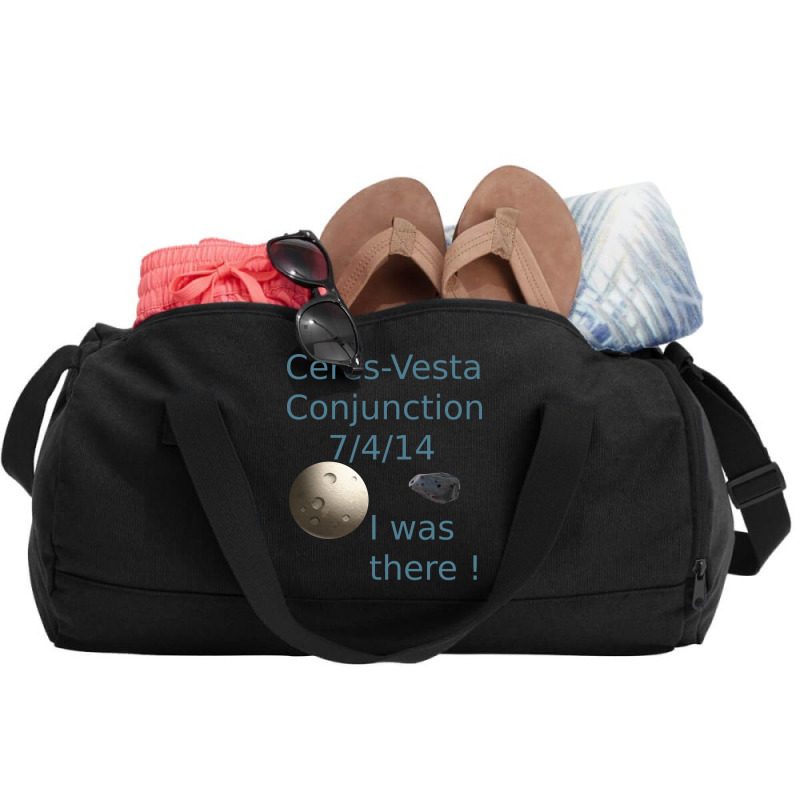 Ceres Vesta Conjunction Asteroids Green Duffel Bag | Artistshot