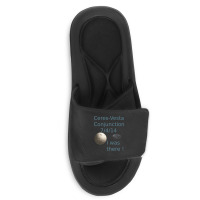 Ceres Vesta Conjunction Asteroids Green Slide Sandal | Artistshot