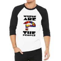 Where Are The People   Where Are The People 3/4 Sleeve Shirt | Artistshot