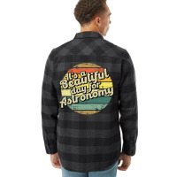 Astronomy Gift For Astronomer Perfect Present For Mother Dad Friend Hi Flannel Shirt | Artistshot