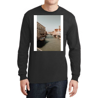 Venice River Architecture Photography Historical Buildings Hipster Long Sleeve Shirts | Artistshot