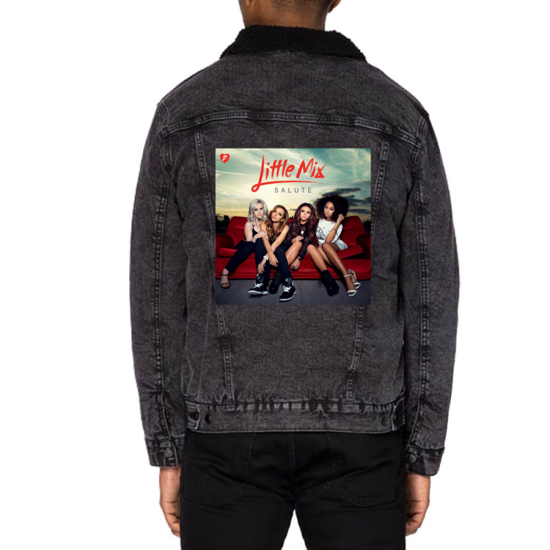 Little Mix Salute Unisex Sherpa-Lined Denim Jacket by NANCYLTICKLE-SUMMERS | Artistshot