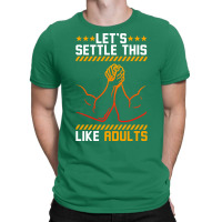 Armwrestling Settle This Like Adults Summer T-shirt | Artistshot