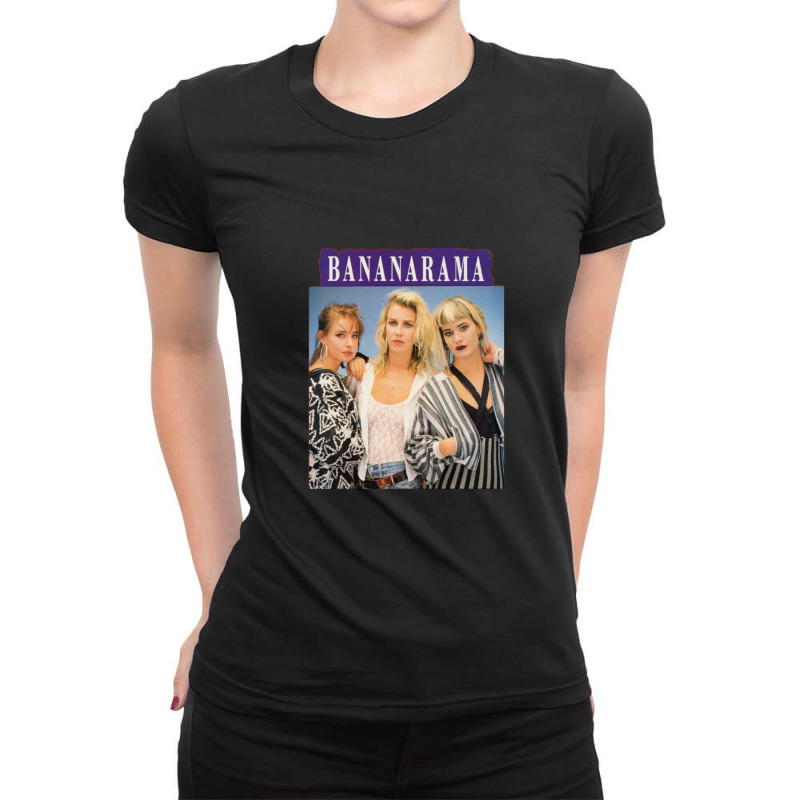 Woman-bananarama 1 Ladies Fitted T-Shirt by MichaelGatineau | Artistshot