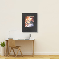 Clash Of The Titans (transparent) Portrait Canvas Print | Artistshot