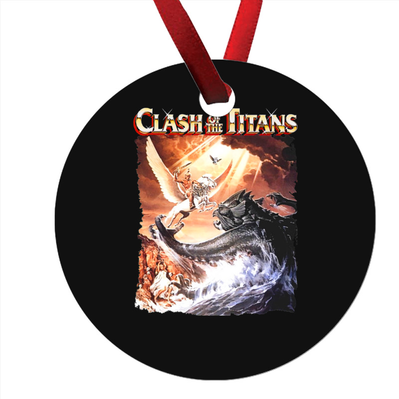 Clash Of The Titans (transparent) Ornament | Artistshot