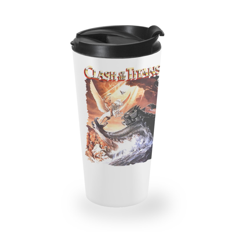 Clash Of The Titans (transparent) Travel Mug | Artistshot