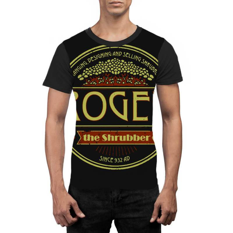 Roger The Shrubber Graphic T-shirt | Artistshot