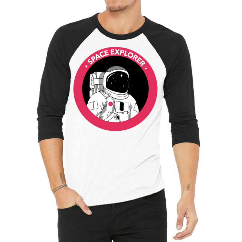 Space Explorer Trending 3/4 Sleeve Shirt by chafkiabeidv | Artistshot