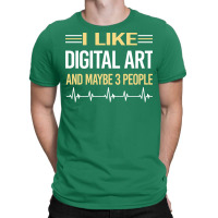 3 People Digital Arts Cute T-shirt | Artistshot