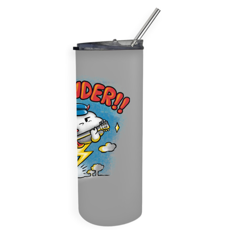 Thunder Skinny Tumbler | Artistshot