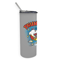 Thunder Skinny Tumbler | Artistshot