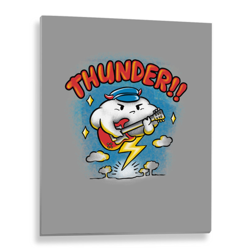 Thunder Metal Print Vertical | Artistshot