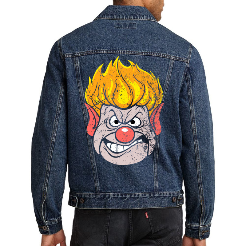 Burn! Men Denim Jacket by kamposdaroldl | Artistshot