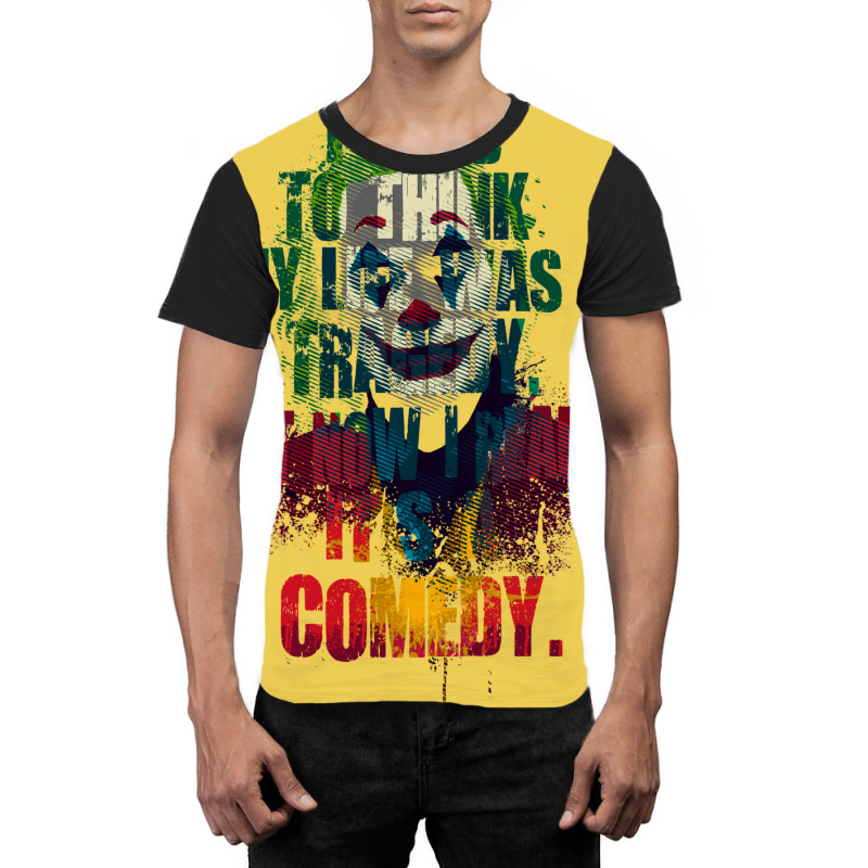 Tragedy Comedy Graphic T-shirt | Artistshot