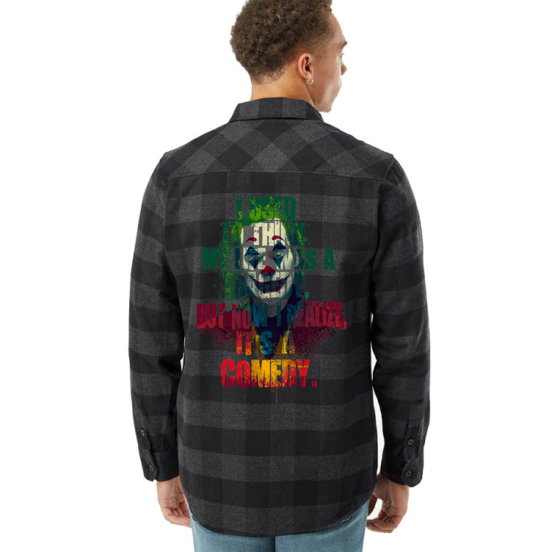 Tragedy Comedy Flannel Shirt | Artistshot