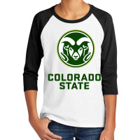 Colorado State Youth 3/4 Sleeve | Artistshot