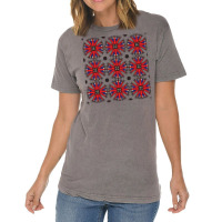 Egypt Style Pattern In Red And Blue Nostalgia Vintage T-shirt | Artistshot