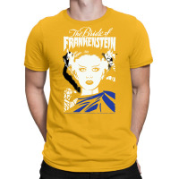 Universal Monsters The Bride Of Frankenstein Illustrated T-shirt | Artistshot