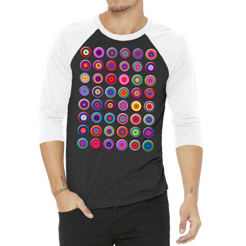 Kandinsky Buttons No 3/4 Sleeve Shirt | Artistshot