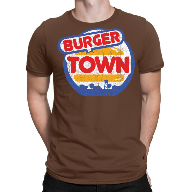 Burger Town (variant) 1 T-Shirt by gurgenyahyaip | Artistshot