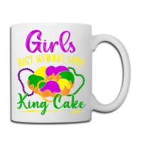 Girls Just Wanna Have King Cake Costume Mardi Gras Festival T Shirt Coffee Mug | Artistshot