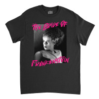 Universal Monsters The Bride Of Frankenstein Paint Splatter Classic T-shirt | Artistshot