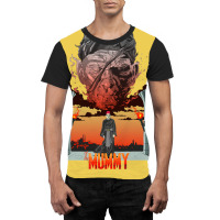 Universal Monsters The Mummy Detailed Portrait Graphic T-shirt | Artistshot