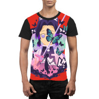 Butterfly Shinobu Graphic T-shirt | Artistshot