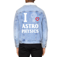 Astrophysics Green Nostalgia Unisex Sherpa-lined Denim Jacket | Artistshot