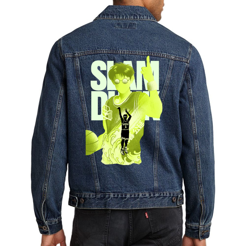 Vice Captain Four Eyes Colored Men Denim Jacket | Artistshot