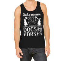 Horse Woman T  Shirt Love Horses Dogs For Women Horse Riding T  Shirt Tank Top | Artistshot