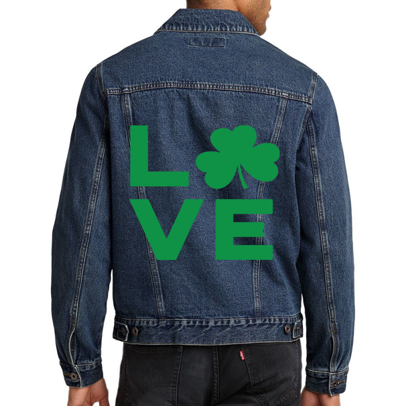 Love Shamrock Men Denim Jacket | Artistshot