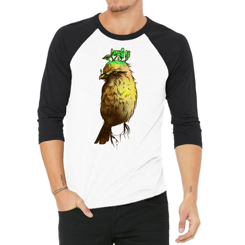 Mushroom Bird Trending 3/4 Sleeve Shirt | Artistshot