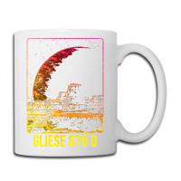 Gliese 876 D Exoplanet Planet Blue Coffee Mug | Artistshot