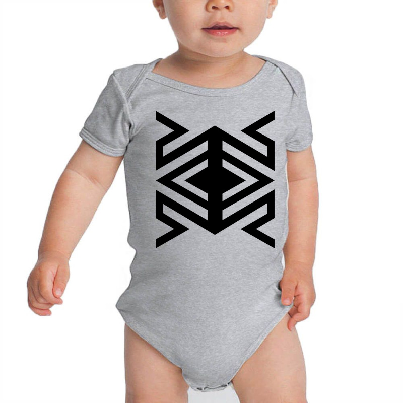 Geometric Tribal Spider Pattern Baby Bodysuit by FESTIVITEE | Artistshot