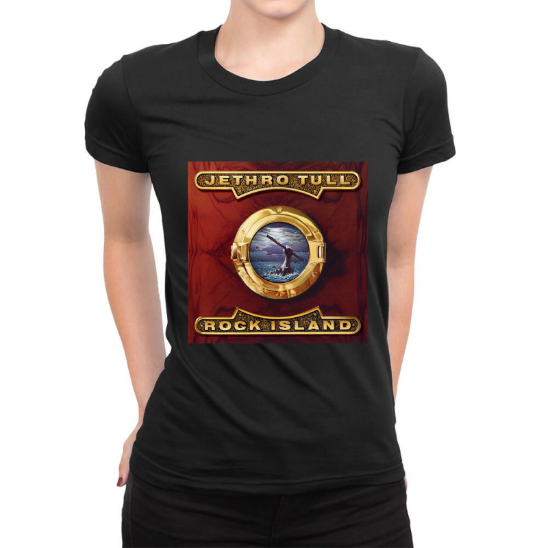 Rock Island Ladies Fitted T-Shirt by ELIZABETHKARLENEWINCELOWICZ | Artistshot