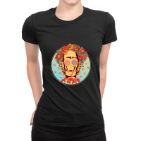 Hippie Droid Ladies Fitted T-shirt | Artistshot