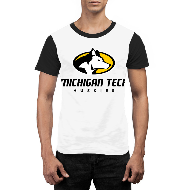 Michigan Tech Huskies Graphic T-shirt | Artistshot