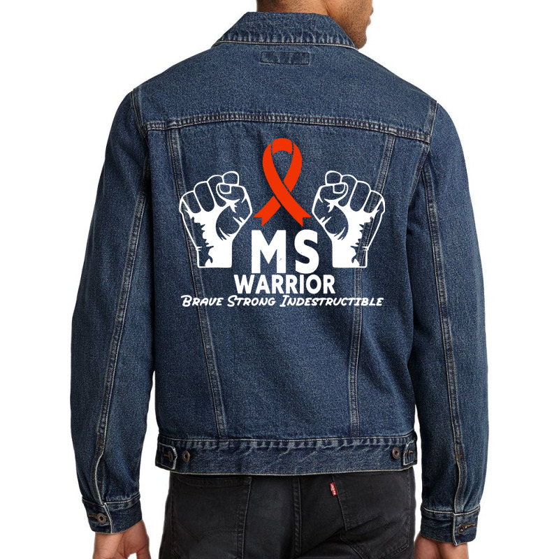 Ms Warrior Indestructible Men Denim Jacket | Artistshot